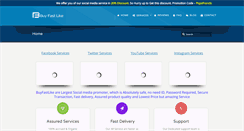 Desktop Screenshot of buyfastlike.com